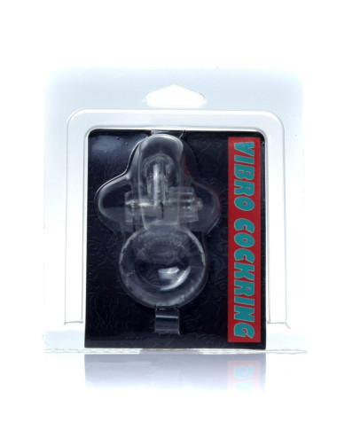 Pierścień-Rabbit Vibro CockRing Clear