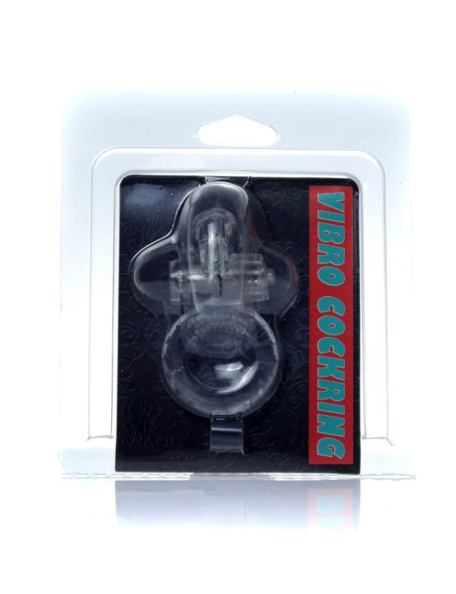 Pierścień-Rabbit Vibro CockRing Clear