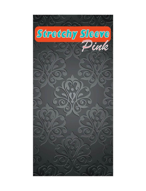 B - Series EasyLove Różowa Elastyczna Nakładka Stymulująca Pink