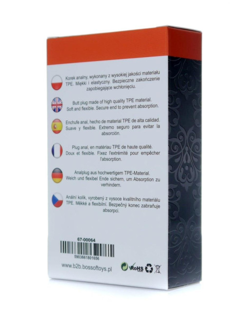 B - Series EasyLove Prążkowany Plug Analityczny T-Plug Ripple