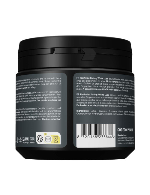 Fist Assist Fisting White Lube 500ml