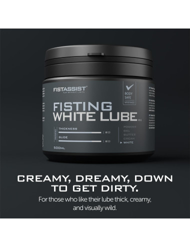 Fist Assist Fisting White Lube 500ml