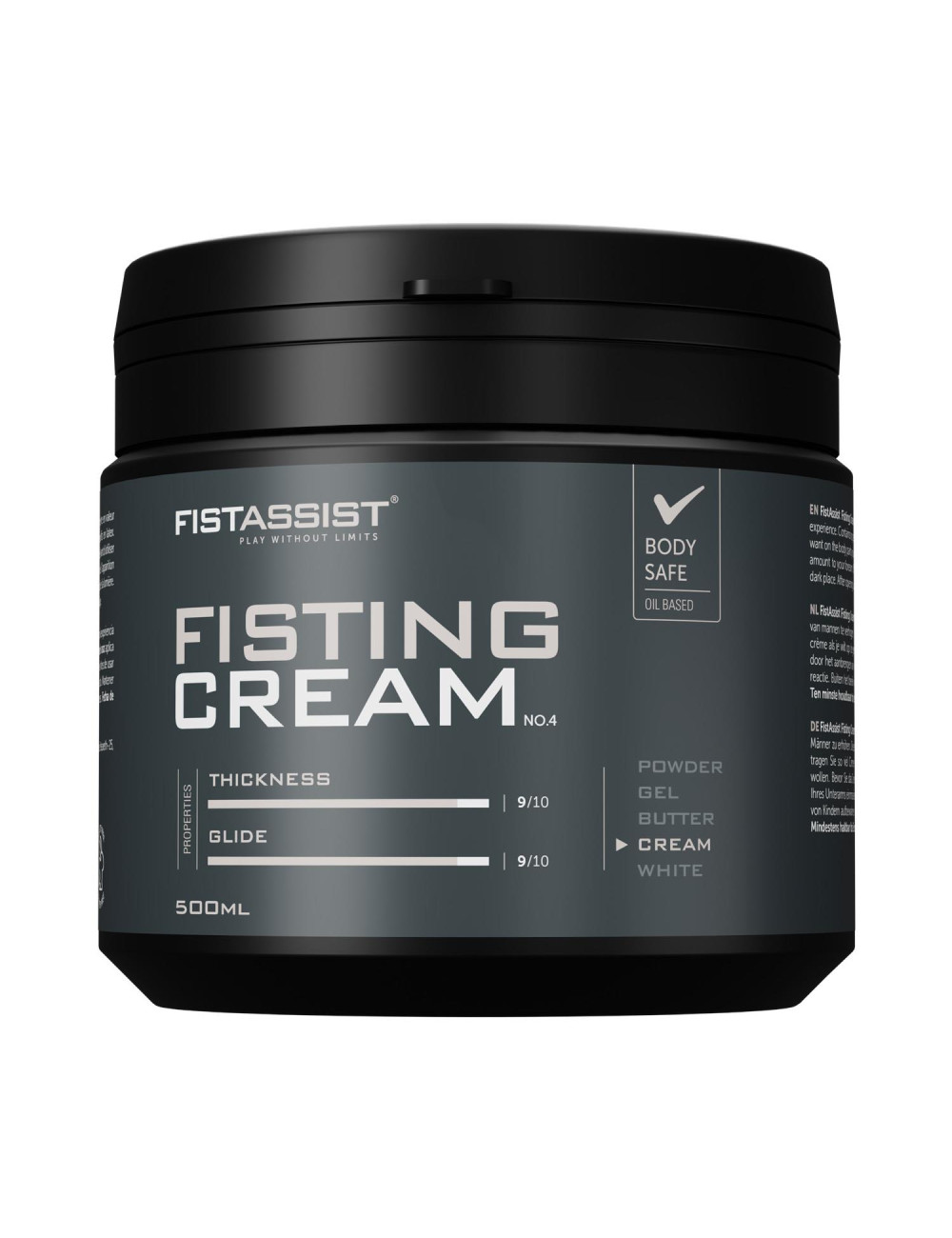 Cobeco Fist Assist Fisting Cream - Krem do fistingów 500ml