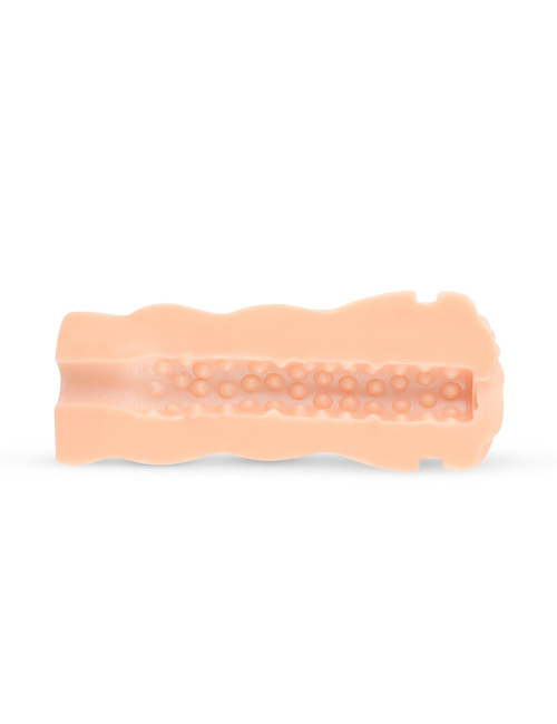 Brązowy Masturbator Wargowy FPPR. - Vagina Masturbator