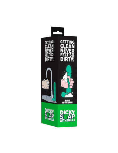 Glow in the Dark Dicky Soap with Balls