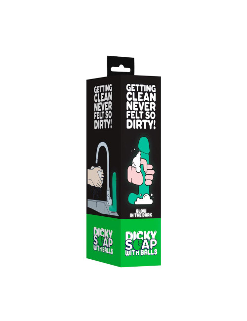 Glow in the Dark Dicky Soap with Balls