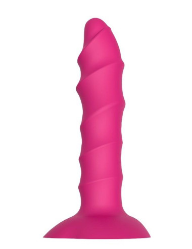 CHEEKY LOVE TWISTED PLUG WITH SUCTION CU