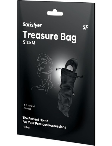 Satisfyer Treasure Bag M Black