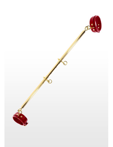 Spreader Bar with Ankle Cuffs Red
