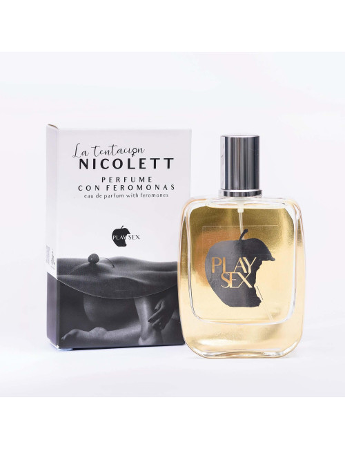 PHEROMONE PERFUME NICOLETT FOR HER 50ML TENTACIÓN PLAY SEX