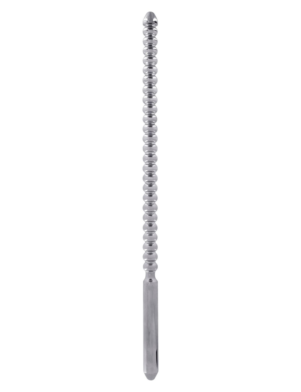 Dip Stick Ribbed 10 mm Silver