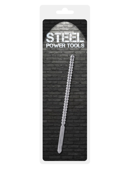 Dip Stick Ribbed 10 mm Silver