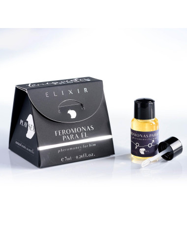 COFFRET PHEROMONE ELIXIR + SPATULA FOR HIM 7ML TENTACIÓN PLAY SEX