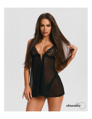 Elianes babydoll czarna