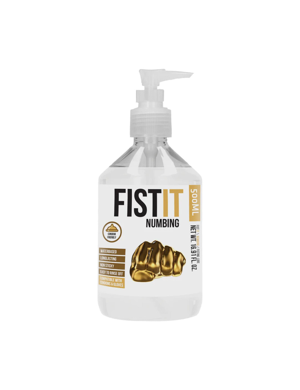 Fist It Numbing Lubricant - Znieczulający żel intymny 500 ml
