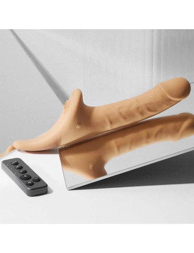 MULTI ORGASM REALISTIC DILDO - L - VANILLA TR