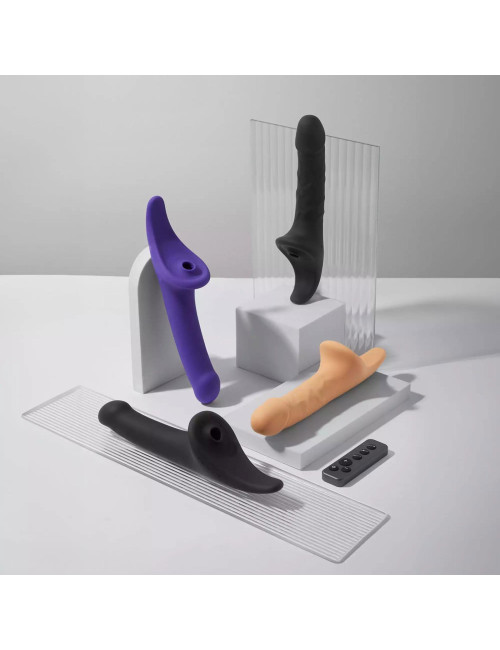 MULTI ORGASM REALISTIC DILDO - L - VANILLA TR