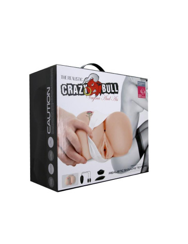 CRAZY BULL - Vagina and Ass ROSE 6 function vibrations