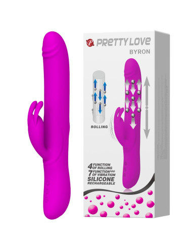 Pretty Love Byron - USB akumulatorowy masażer z 7 wibracjami