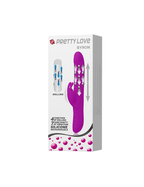Pretty Love Byron - USB akumulatorowy masażer z 7 wibracjami