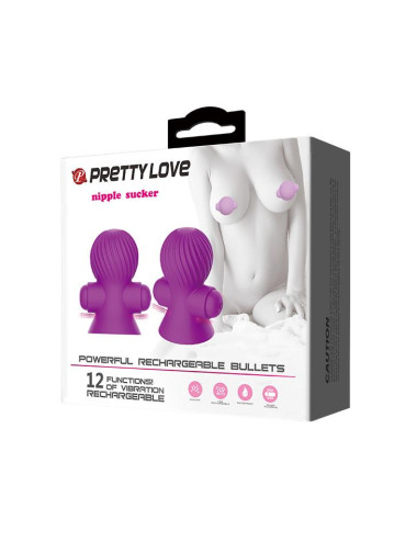 PRETTY LOVE - Nipple Sucker 12 function