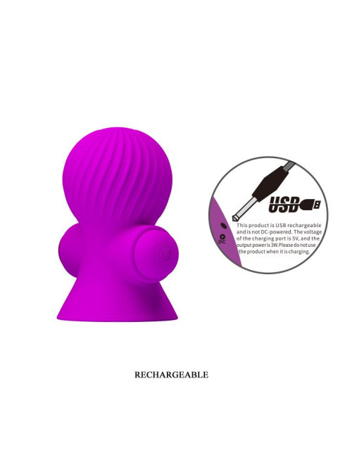 PRETTY LOVE - Nipple Sucker 12 function