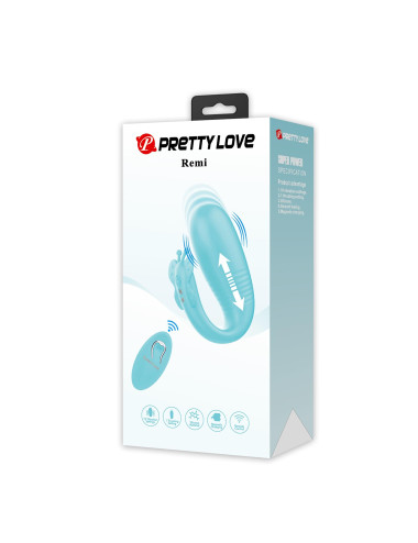 PRETTY LOVE - Remi, 10 vibration functions, Silicone