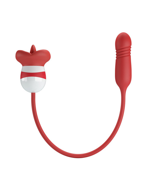 PRETTY LOVE - Ashlynn, 5 vibration functions 5 thrusting settings 5 licking settings