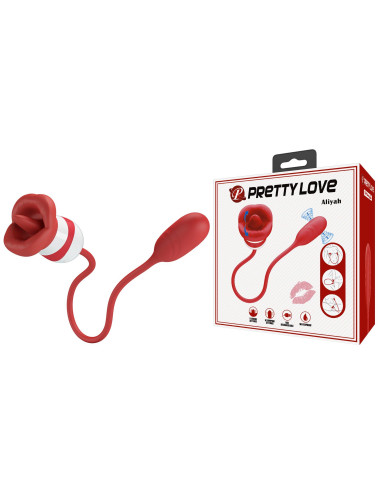 PRETTY LOVE - Aliyah, 5 licking settings 5 thumping functions