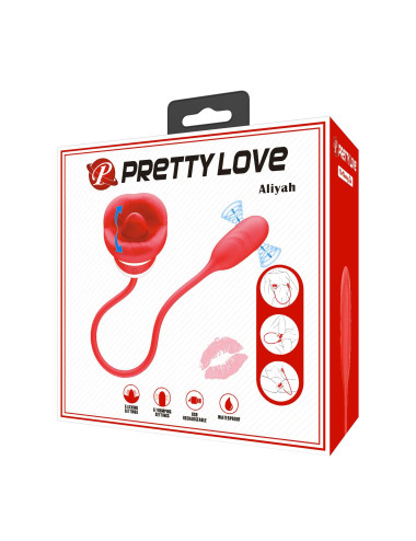 PRETTY LOVE - Aliyah, 5 licking settings 5 thumping functions