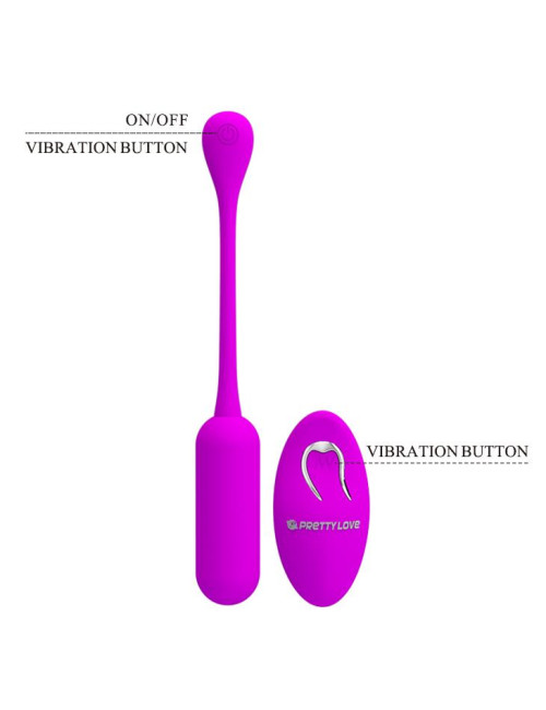 PRETTY LOVE -LECHIES, 12 vibration functions Wireless remote control