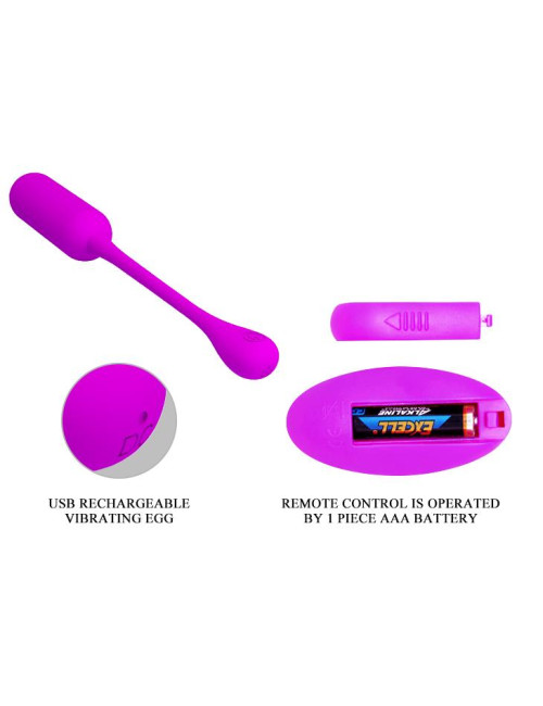 PRETTY LOVE -LECHIES, 12 vibration functions Wireless remote control