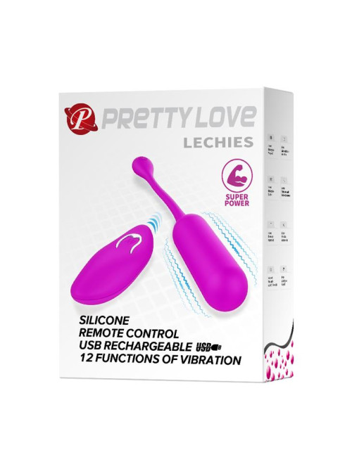 PRETTY LOVE -LECHIES, 12 vibration functions Wireless remote control