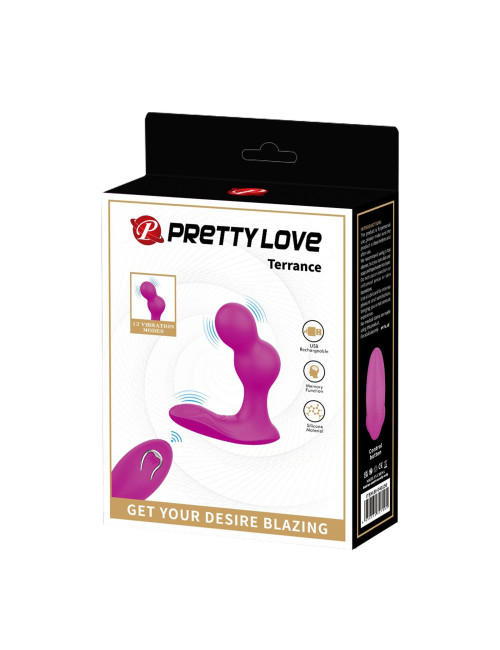 Pretty Love Terrance - Wibrator z pilotem i pamięcią trybów