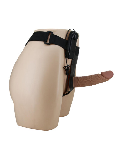 PRETTY LOVE - HARNESS BRIEFS- Draven Strap-On 6,8'' Dildo vibration