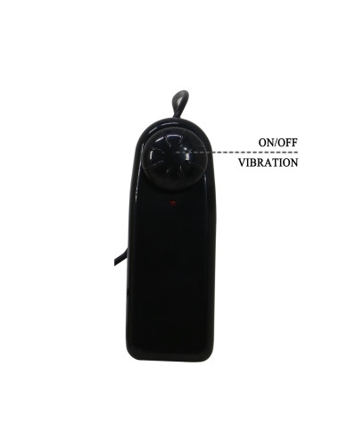 PRETTY LOVE - HARNESS BRIEFS- Draven Strap-On 6,8'' Dildo vibration