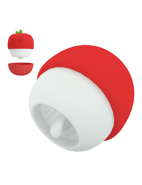Pretty Love Apple Secret - stymulator z 12 funkcjami języczka