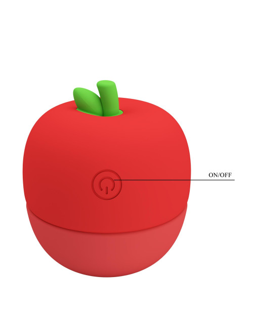Pretty Love Apple Secret - stymulator z 12 funkcjami języczka