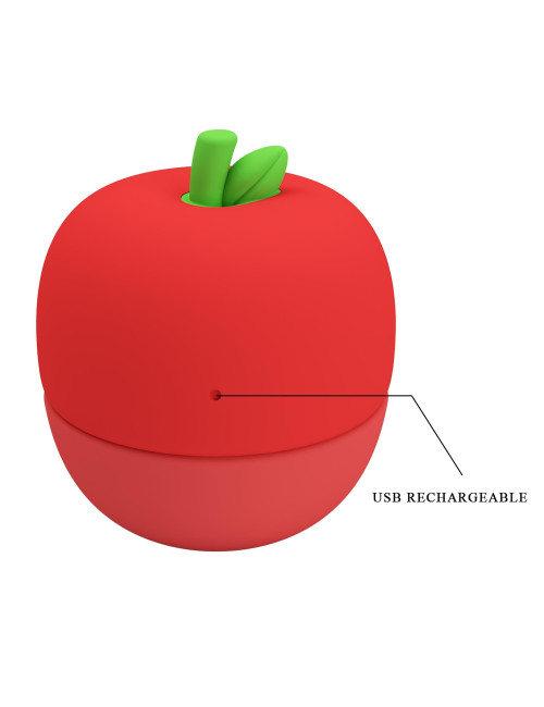 Pretty Love Apple Secret - stymulator z 12 funkcjami języczka