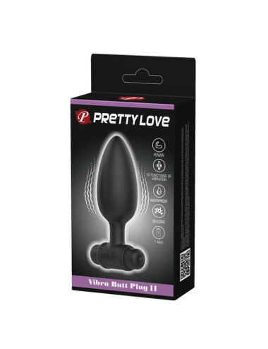 PRETTY LOVE -VIBRA BUTT PLUG II