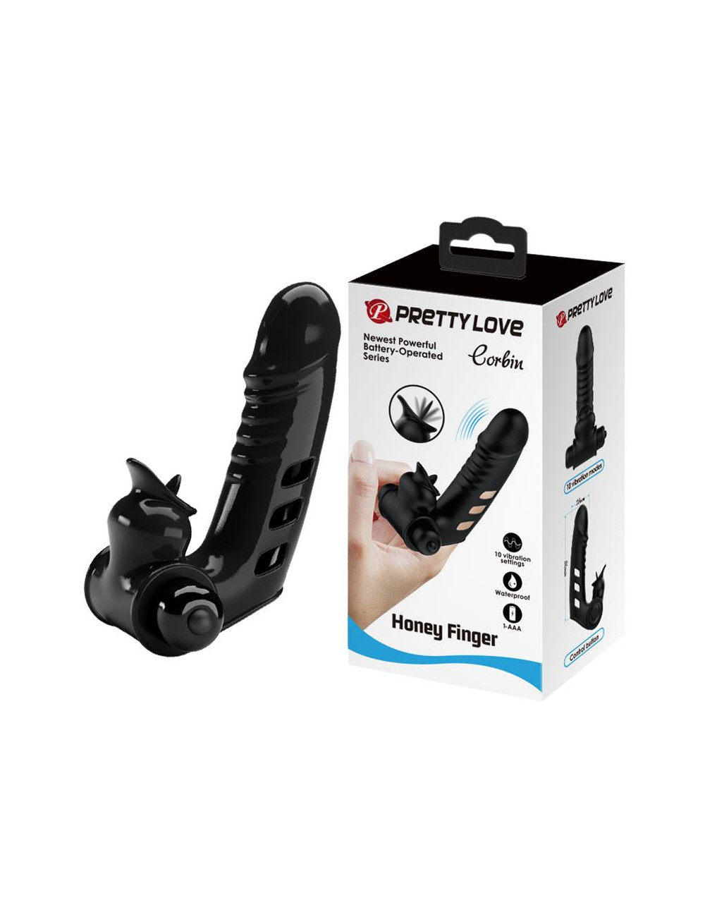 PRETTY LOVE -Corbin, HONEY FINGER, 10 vibration functions