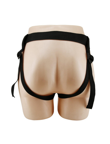 PRETTY LOVE - Mavis Flesh, Universal Strap-On Harness, Dildo 7.4'' TPR
