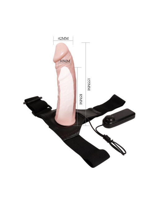 BAILE - Vibrating Hollow Strap-on - Multispeed