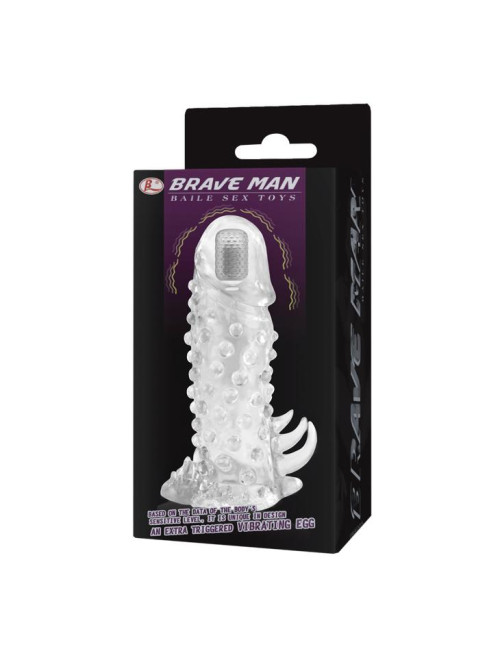 Baile Brave Man - Wibrujący masturbator dla mężczyzn