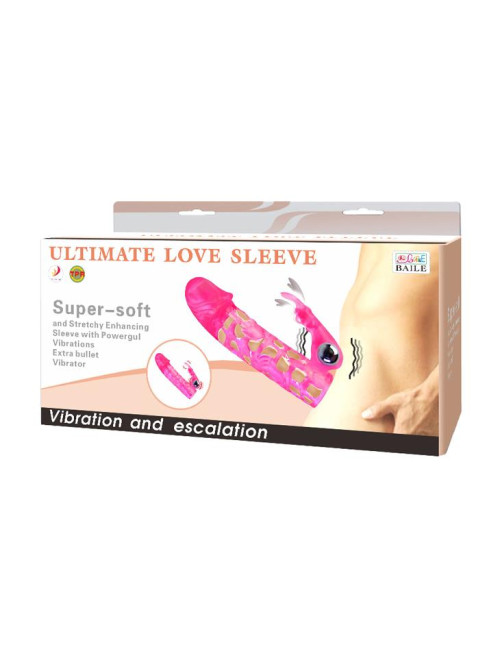 BAILE - ULTIMATELOVE SLEEVE, 10 vibration functions
