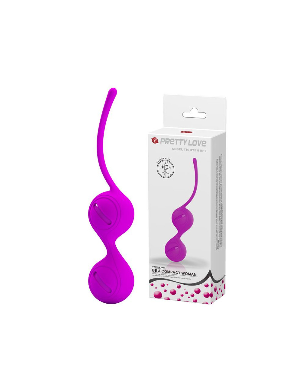 Pretty Love Kegel Tighten Up I - Fioletowe kulki gejszy
