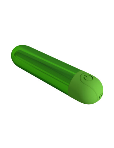 Pretty Love Kiwi - Rechargeable Bullet Vibrator - Green