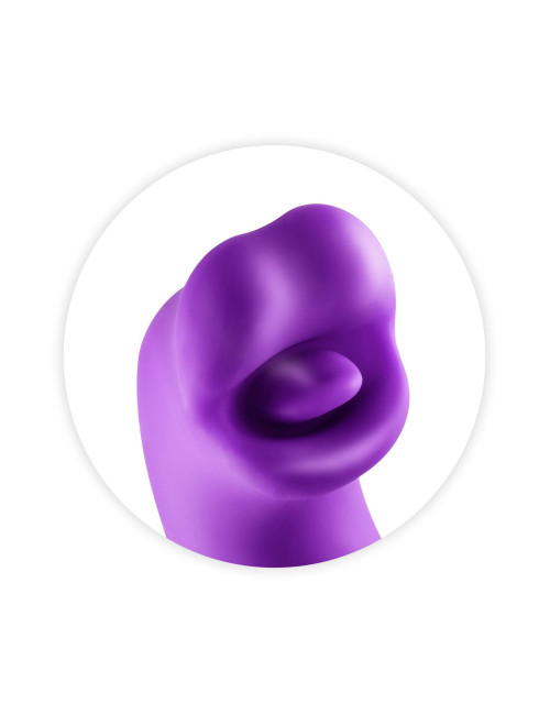 Kissy 3-in-1 Rabbit Vibrator purple
