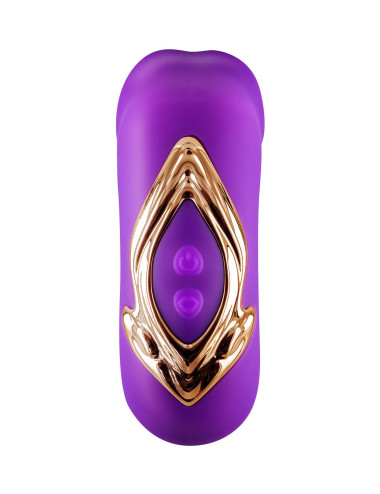 Kissy 3-in-1 Rabbit Vibrator purple