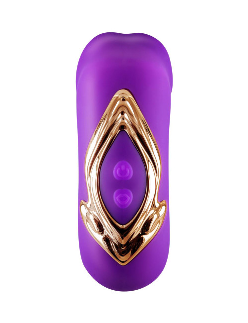 Kissy 3-in-1 Rabbit Vibrator purple